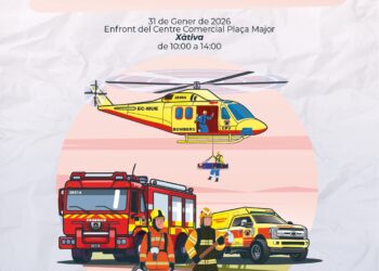 Xàtiva se convierte en el epicentro de la seguridad ciudadana con la Gran Feria de las Emergencias