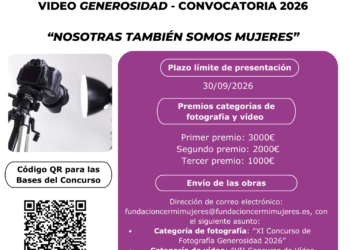 Fundación CERMI Mujeres: XI Concurso de Fotografía y VII Concurso de Vídeo Generosidad