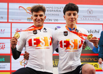 El sub23 Raúl Mira y los cadetes Pedro Cidrás y Jana Freixas triunfan en el Campeonato de España de Ciclocross de Tarancón