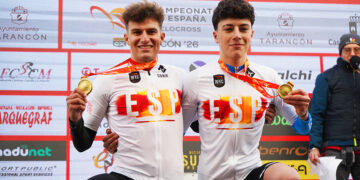El sub23 Raúl Mira y los cadetes Pedro Cidrás y Jana Freixas triunfan en el Campeonato de España de Ciclocross de Tarancón