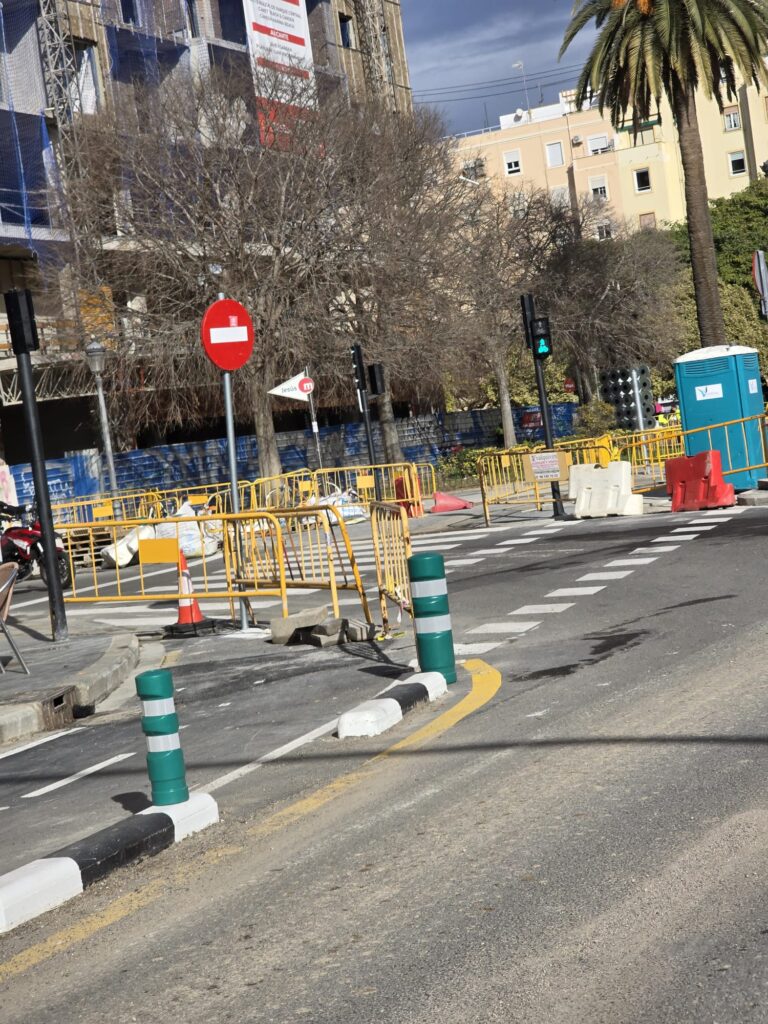 Obras Avda Giorgeta perez Galdos 3