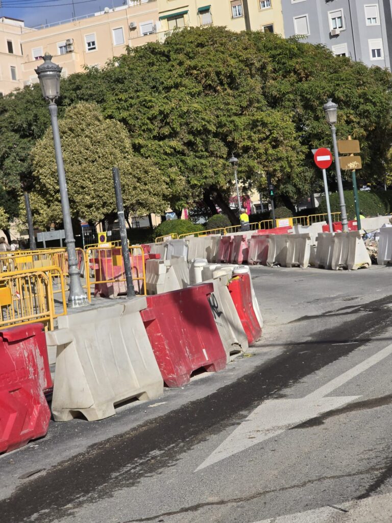 Obras Avda Giorgeta perez Galdos 4