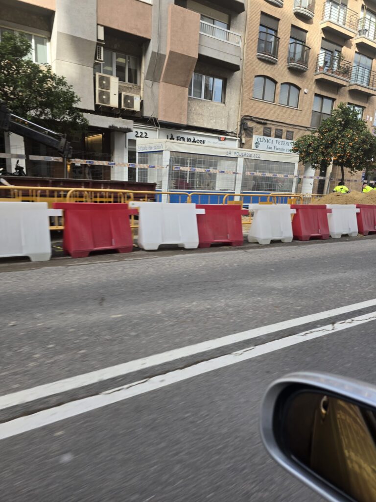 Obras Avda Giorgeta perez Galdos 5