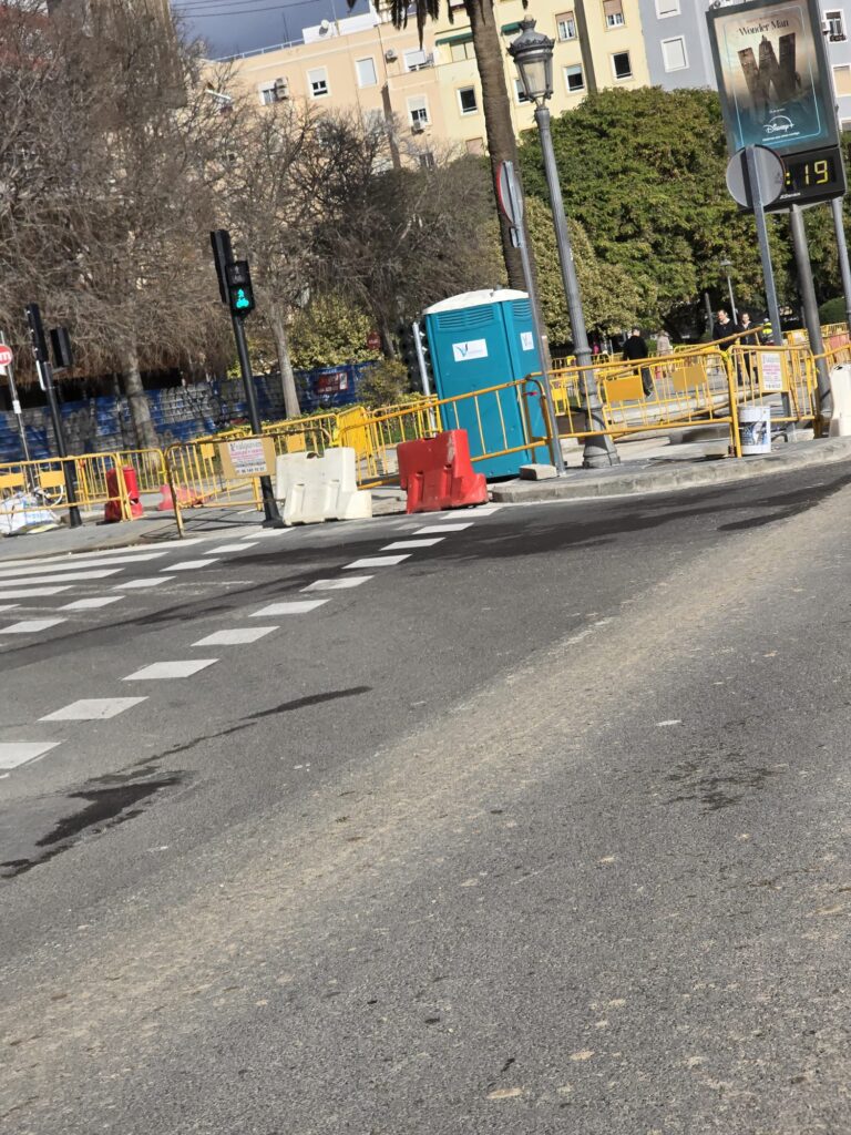 Obras Avda Giorgeta perez Galdos 8