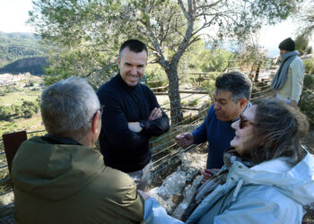 Olocau sana las heridas de su historia: La Diputació de Valéncia inicia la restauración del Puntal dels Llops
