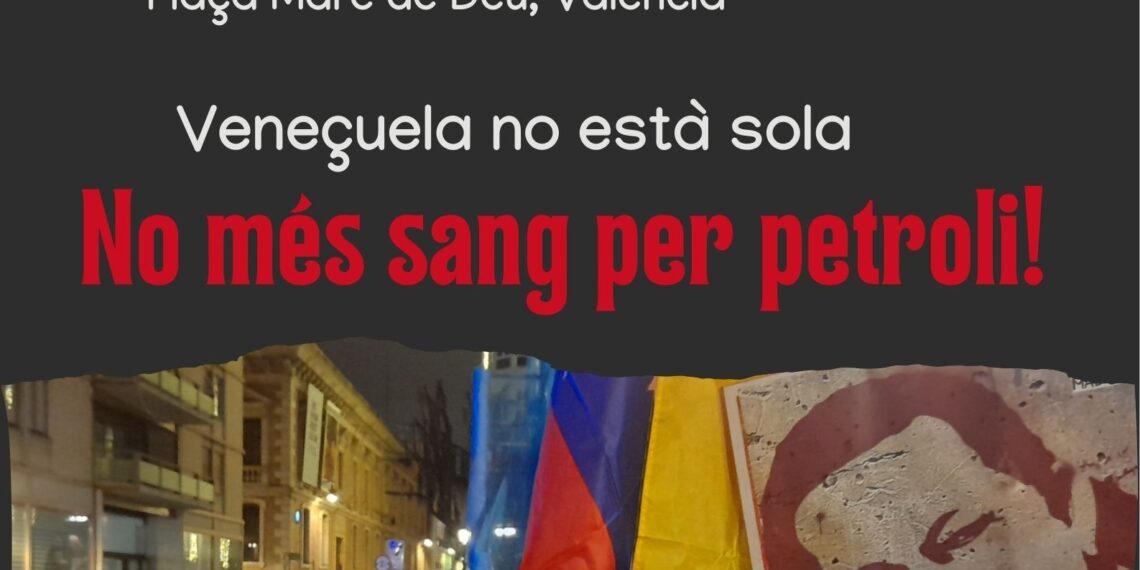Chavistas del «país valenciano» afines a la dictadura de Maduro junto con organizaciones como ARRAN se concentrarán esta tarde