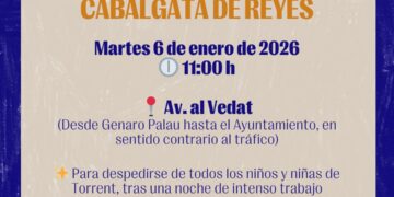 Torrent traslada la Cabalgata de Reyes al 6 de enero tras comprobar que aumenta la inestabilidad y por seguridad de participantes y asistentes