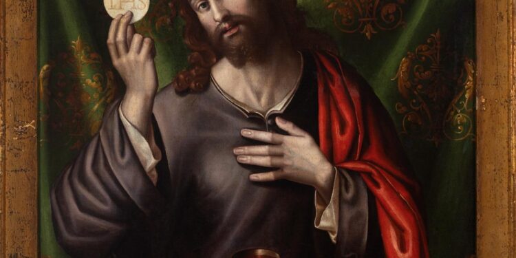 Valéncia recupera una joya del Renacimiento: el Ayuntamiento adquiere el ‘Cristo eucarístico’ de Nicolás Borrás