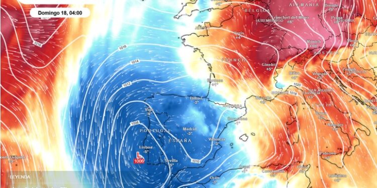 Un nuevo carrusel de borrascas activará el modo invierno