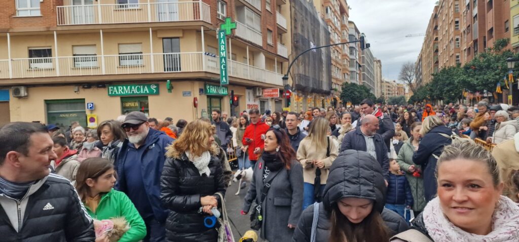 bendicion de animales de la calle Sagunto reune a miles de personas en Valencia por San Antonio Abad 20260117 104730 85 Mediana