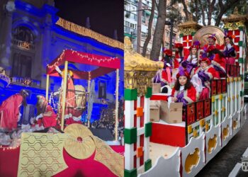 Comparativa entre la Cabalgata de Reyes de Valencia (350.000€) y la de Torrent (90.000€)