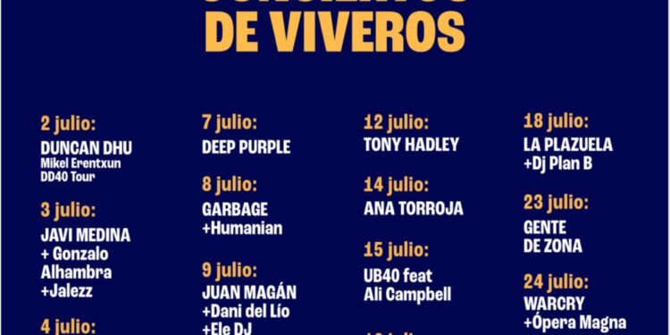 Valéncia presenta su cartel para Viveros 2026: De un viaje de Depp Purple al techno del Padre Guilherme