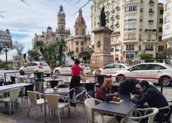 0218 Terrasses placa Ajuntament