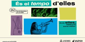 Valencia celebra el 8M con una campaña sobre mujeres y música: “Con ellas, Valéncia suena mejor”