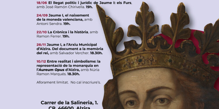 Alzira revive la leyenda de Jaume I: el Archivo Municipal se convierte en el epicentro del 750 aniversario