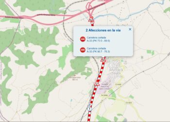 El temporal de viento castiga al tráfico en la Comunitat Valenciana: vuelcan tres camiones y se corta la A-33