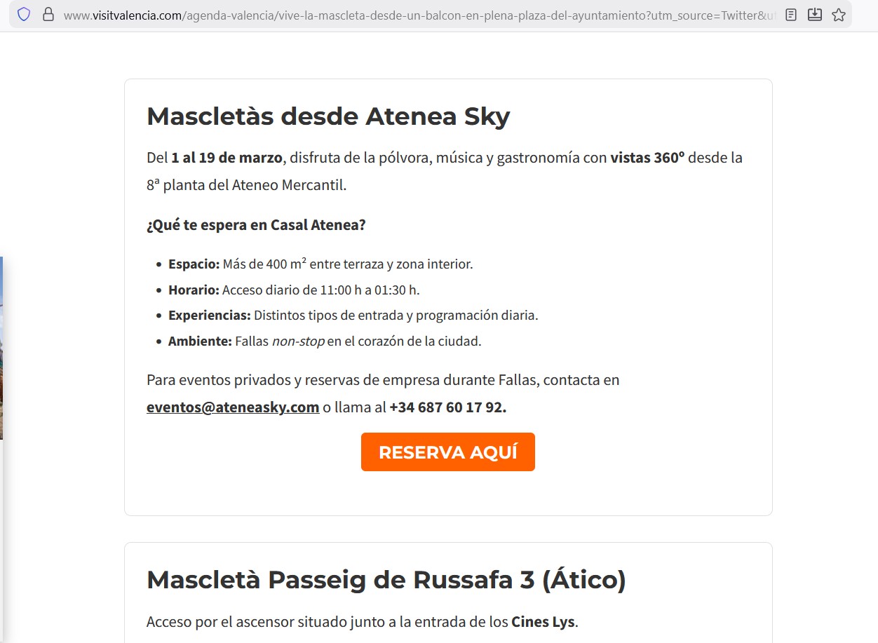 Catalá ante el espejo de las Fallas: Cierre de "pisos-discoteca" frente al escaparate de VisitValéncia 2 Captura de pantalla 2026 02 23 121832