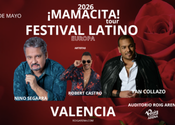 El Auditorio Roig Arena celebrará los ritmos latinos con el “Mamacita Tour 2026” el 8 de mayo