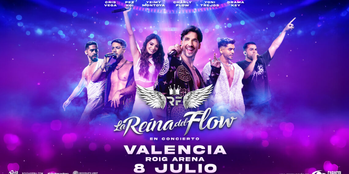 El fenómeno internacional La Reina del Flow llega a Roig Arena el 8 de julio
