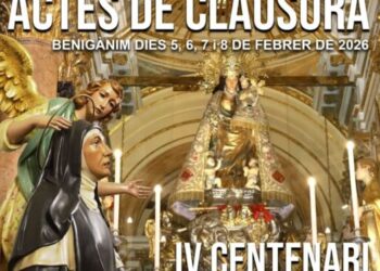 Benigànim se engalana para recibir a la "Peregrina" en el cierre del Centenario de la Beata Inés