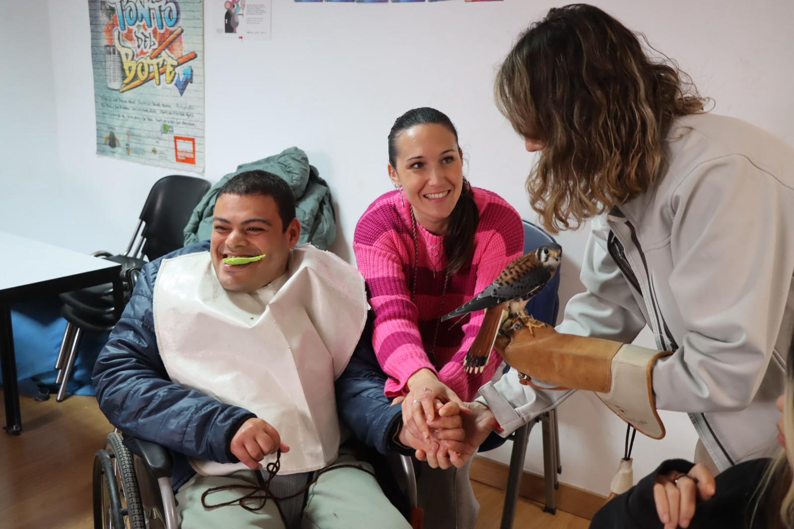 El vuelo de la inclusión: Torrent se rinde al impacto terapéutico de Magic Eagle 3 Fotos Aves 1