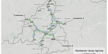 El campo vuelve a Madrid: la "tractorada" del 11 de febrero amenaza con colapsar los accesos y el centro de la capital