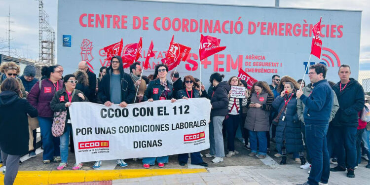 Crisis en el primer eslabón de la emergencia: el 112 valenciano exige dignidad laboral