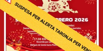 El Ajuntament de Valéncia suspende el Año Nuevo Chino y cierra todos los parques