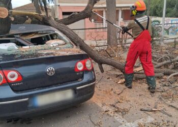 Siguen los incidentes por el viento fuerte que no cesa. Rachas de casi 90km/h