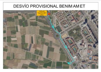 Cierre indefinido de la pasarela CV-30: una infraestructura clave bajo reparación por fallos en el terreno