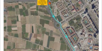 Cierre indefinido de la pasarela CV-30: una infraestructura clave bajo reparación por fallos en el terreno