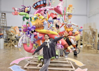 Valencia se mueve: El futuro de la fiesta toma forma con la falla infantil municipal