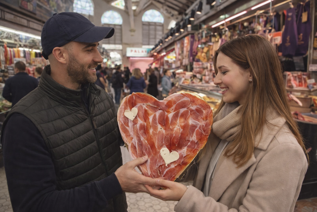 San Valentin tambien se regala%E2%80%A6 y se come el corazon mas sabroso del Mercado Central en Supergourmet 2