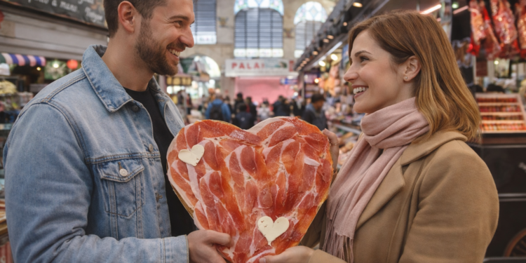 San Valentín también se regala… y se come: el corazón más sabroso del Mercado Central en Supergourmet