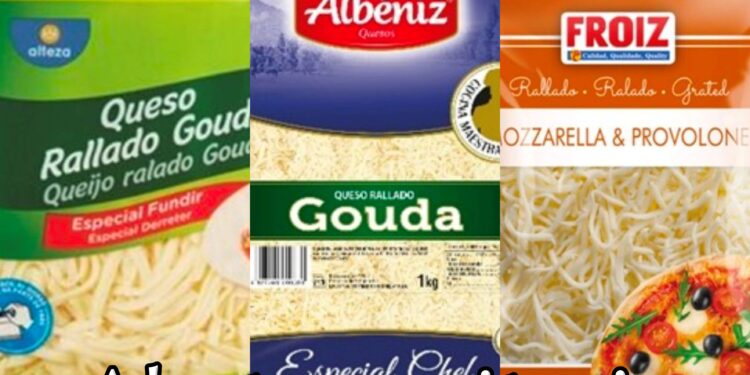 Alerta por posible presencia de cuerpos extraños (astillas de madera) en queso rallado