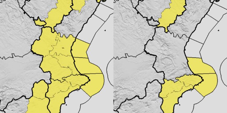 El viento no da tregua a la Comunitat Valenciana: rachas de 70 km/h mantienen la alerta este lunes