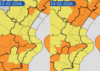 A partir de las 12:00h de este viernes se reactiva el viento muy fuerte