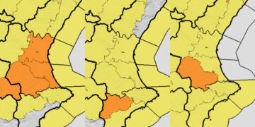 El viento castiga el interior de la Comunitat Valenciana con rachas huracanadas de hasta 145 km/h
