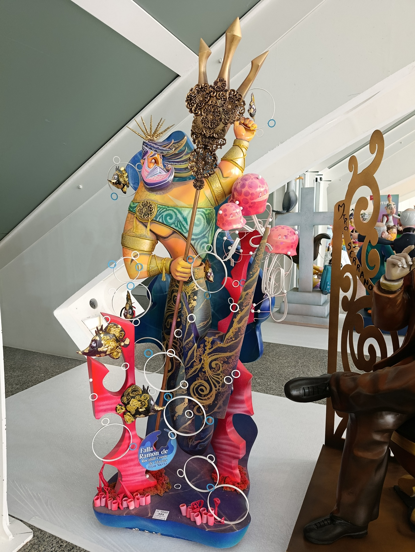 Exposició del Ninot 2026: una cifra que impone 7 Vista general de la Exposició del Ninot 2026 en el Salón de las Arquerías del Museo Príncipe Felipe con ninots de Sección Especial.