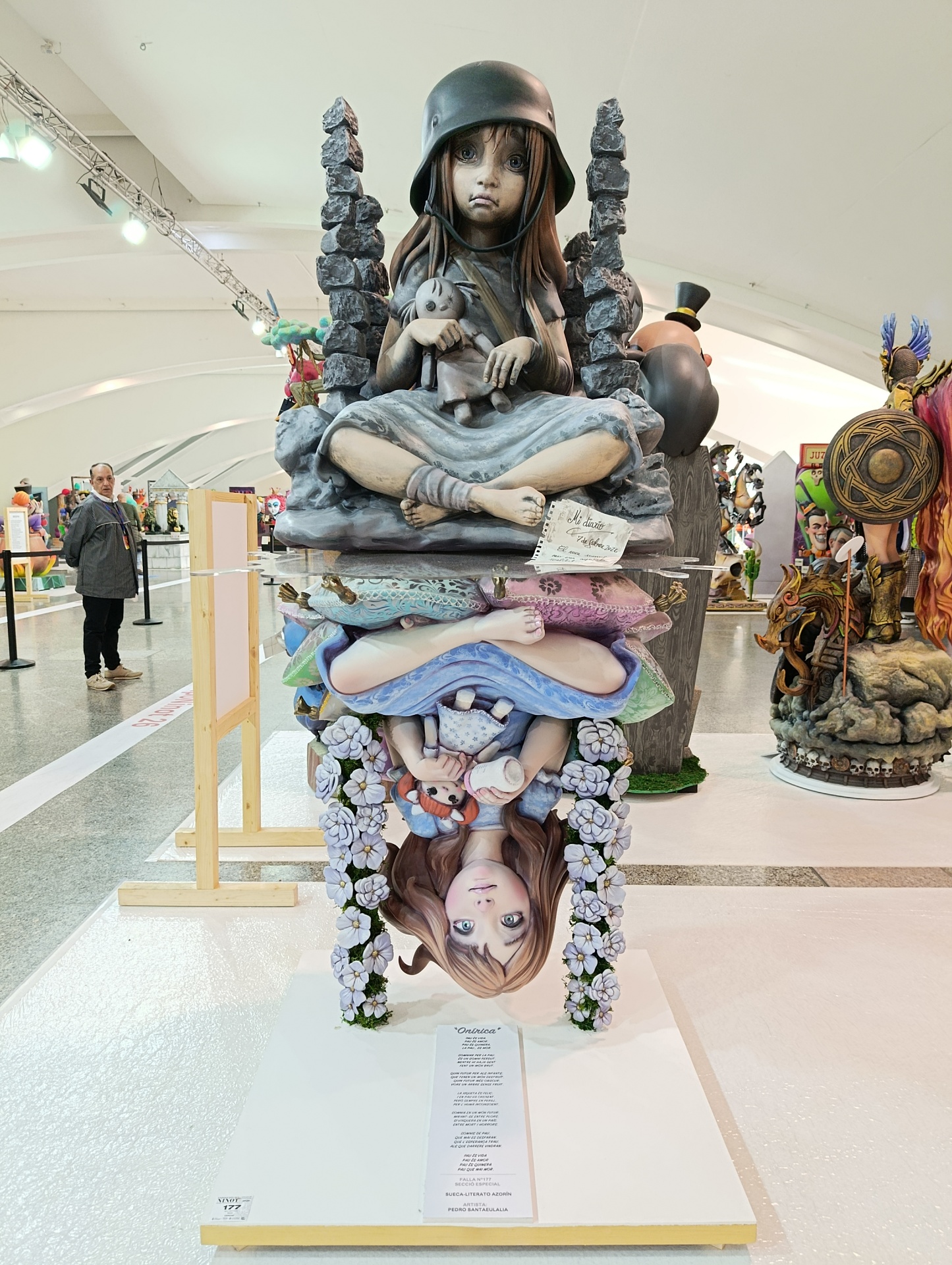 Exposició del Ninot 2026: una cifra que impone 16 Vista general de la Exposició del Ninot 2026 en el Salón de las Arquerías del Museo Príncipe Felipe con ninots de Sección Especial.