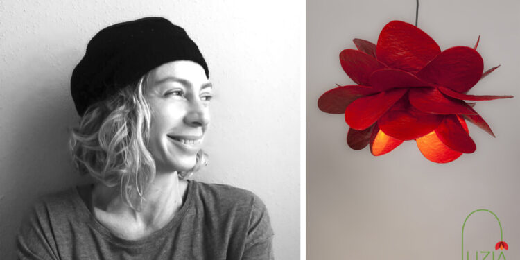 Retrato de la artesana Lucía Lorente Ramajo en su taller de Russafa