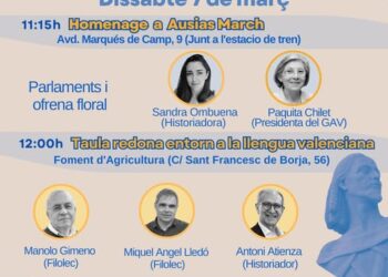 El Grup d'Acció Valencianista organisa este dissabte una jornada cultural entorn a la Llengua Valenciana en Gandía