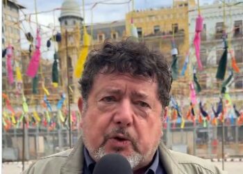 Primera Mascletà de les #Falles2026 a cargo de Pirotecnia Peñarroja