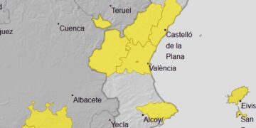 Vuelven los avisos por lluvias este martes 10 de marzo. Las lluvias continuarán aguando las pre-fallas y la Magdalena