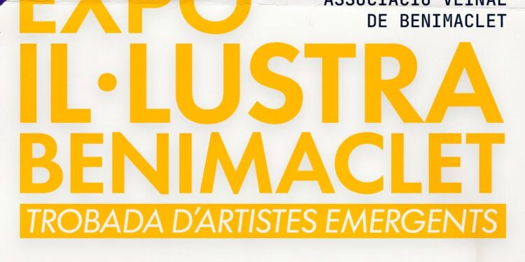 Benimaclet acogerá "EXPO ILUSTRA BENIMACLET", una exposición de jóvenes artistas emergentes