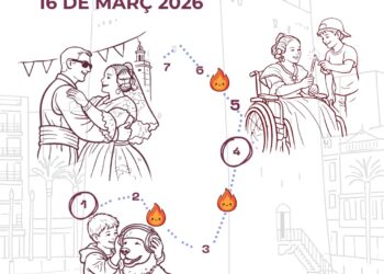 Torrent derriba las barreras de la fiesta: nace la I Ruta Inclusiva de las Fallas