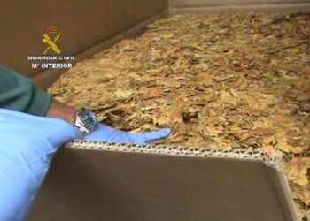 Desmantelada una organizacion criminal especializada en contrabando de picadura de tabaco