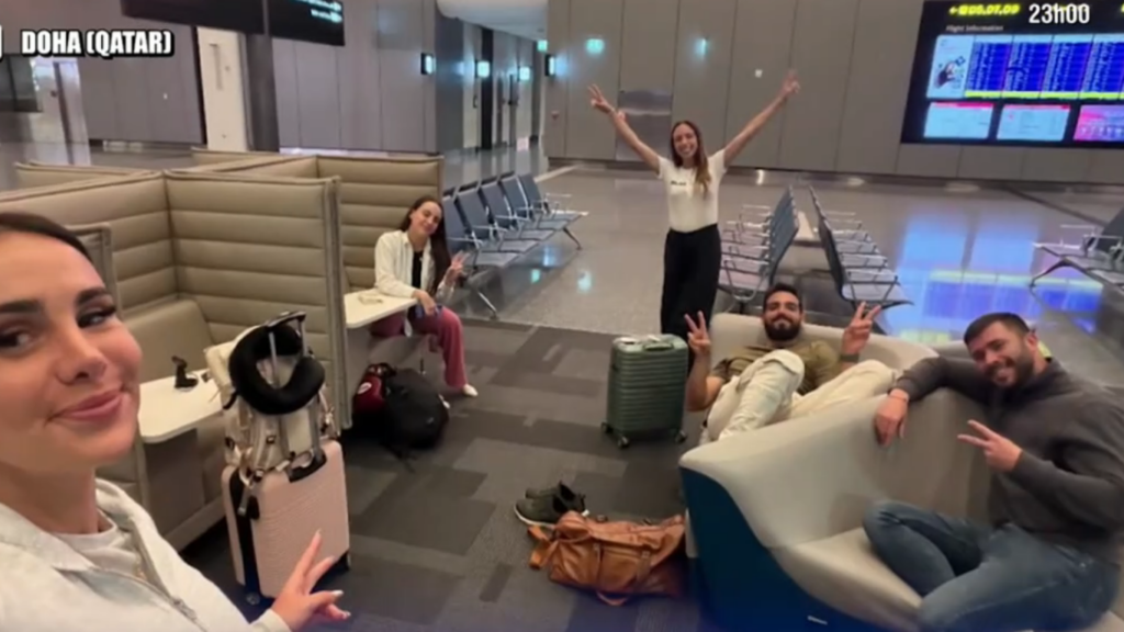 Espanoles atrapados en Doha 2