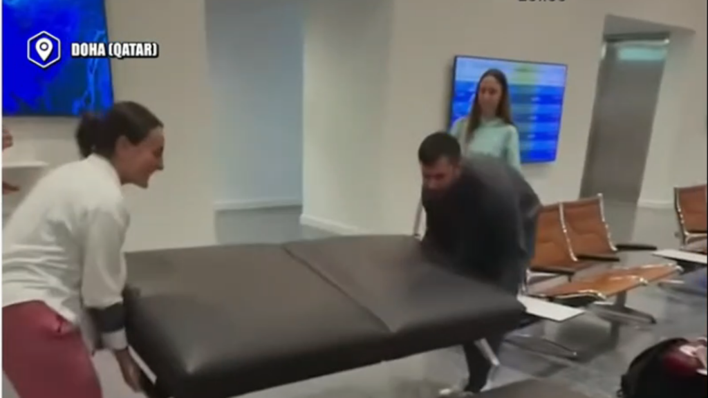 Espanoles atrapados en Doha 3