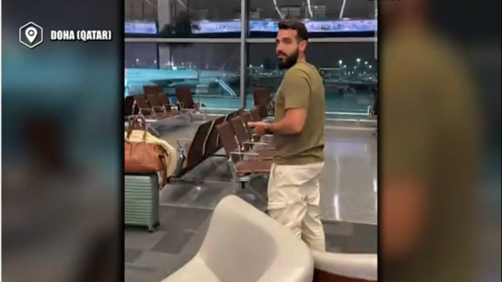 Espanoles atrapados en Doha 4